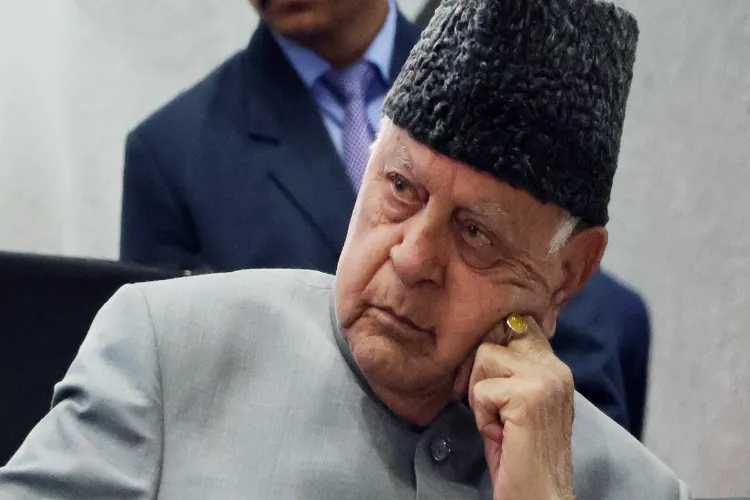 National Conference (NC) chief Farooq Abdullah