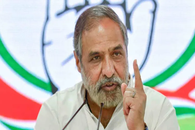 Congress leader and former commerce minister Anand Sharma