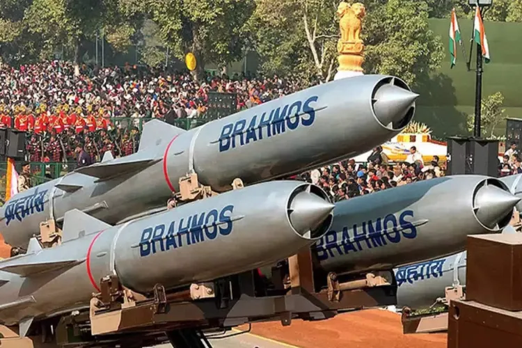 BrahMos missiles (file)