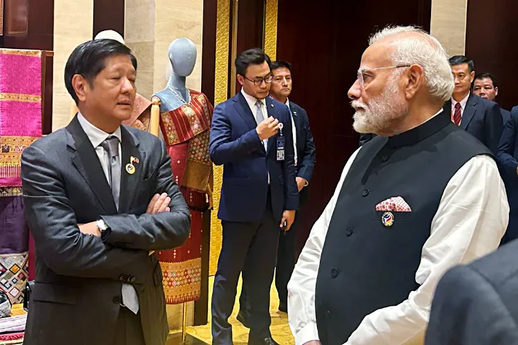 PM Modi with Philippines President Ferdinand Marcos (file)
