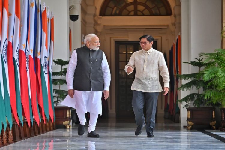 PM Modi with Philippine President Ferdinand R Marcos Jr 