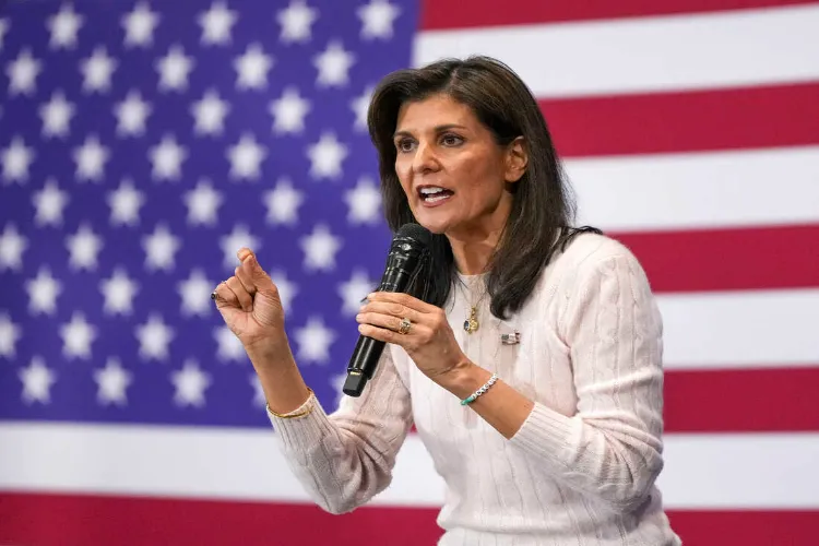 Former US Ambassador Nikki Haley (file)