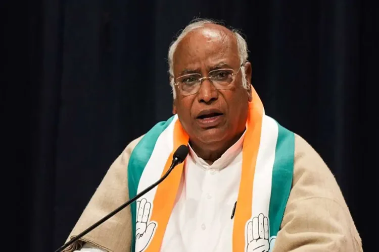 Leader of Opposition in the Rajya Sabha Mallikarjun Kharge