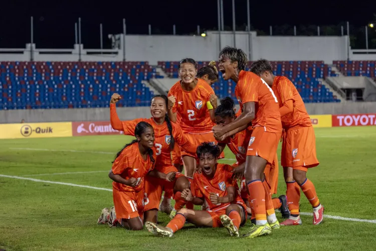 The India AFC U20 Women's team (file)