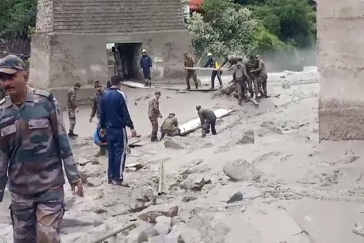 Relief and rescue operations are underway after flash flood caused by cloudburst, at Dharali (file)