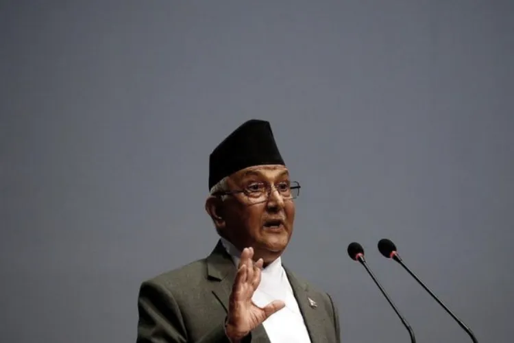 Nepal Prime Minister KP Sharma Oli (file)