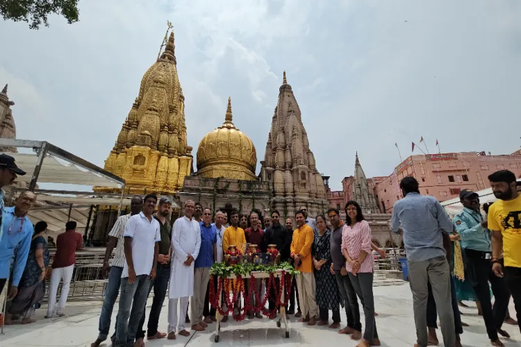 Scientists at Kashi Vishwanath Temple, Varanasi
