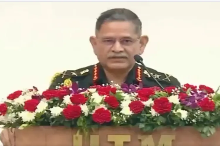 Army Chief General Upendra Dwivedi speaking at IIT, Madras