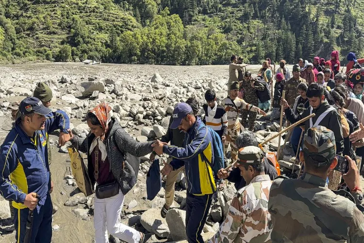 Uttarkashi district administration extending continuous support to affected families in Dharali and Harshil