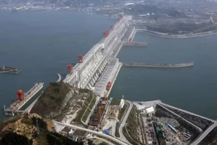 Chinese Dam on Brahmaputra (file)