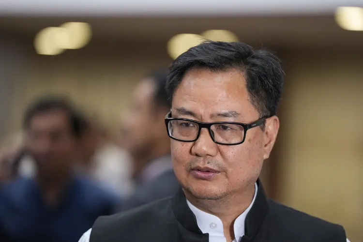 Union Minister Kiren Rijiju