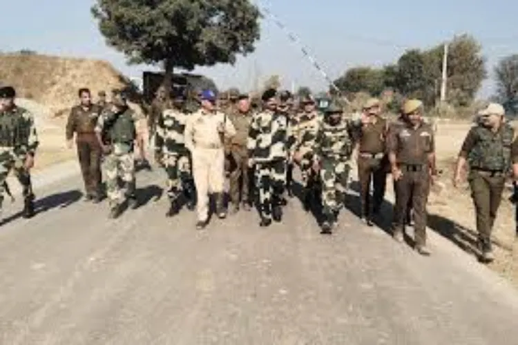 BSF Patrolling in Samba
