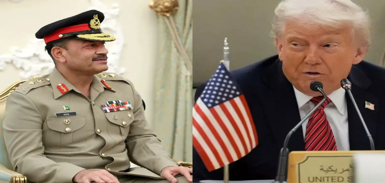 Pakistani Army Chief Asim Munir and President Donald Trump