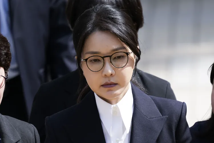 The former first lady of South Korea and wife of ex-President Yoon Suk Yeol, Kim Keon Hee