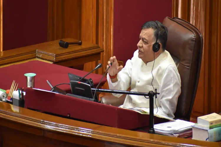 Uttar Pradesh Assembly Speaker Satish Mahana