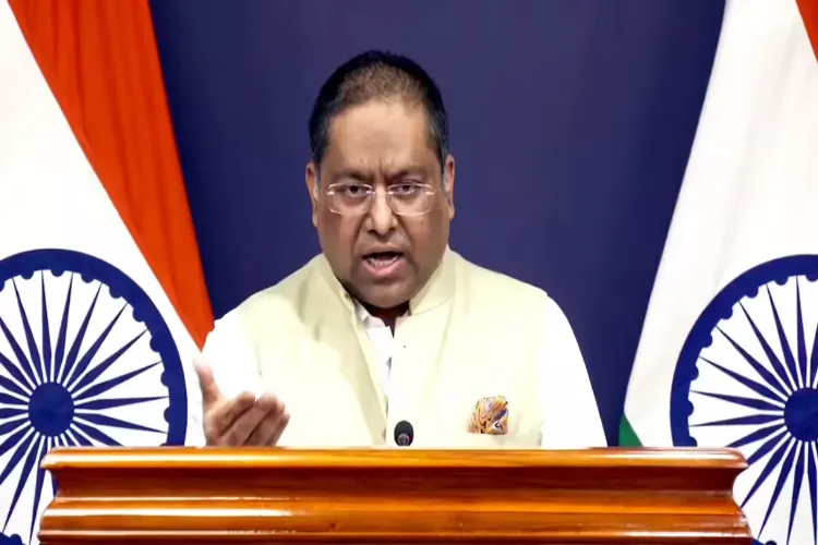 Ministry of External Affairs (MEA) spokesperson Randhir Jaiswal 