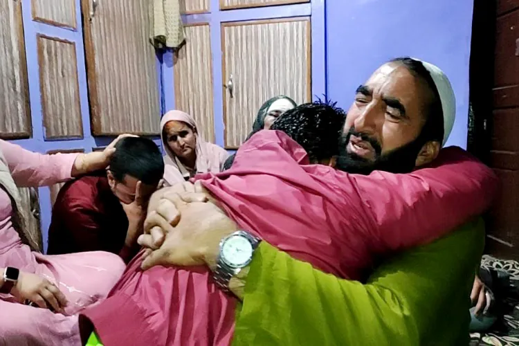 Family memers mourning the loss of dear ones
