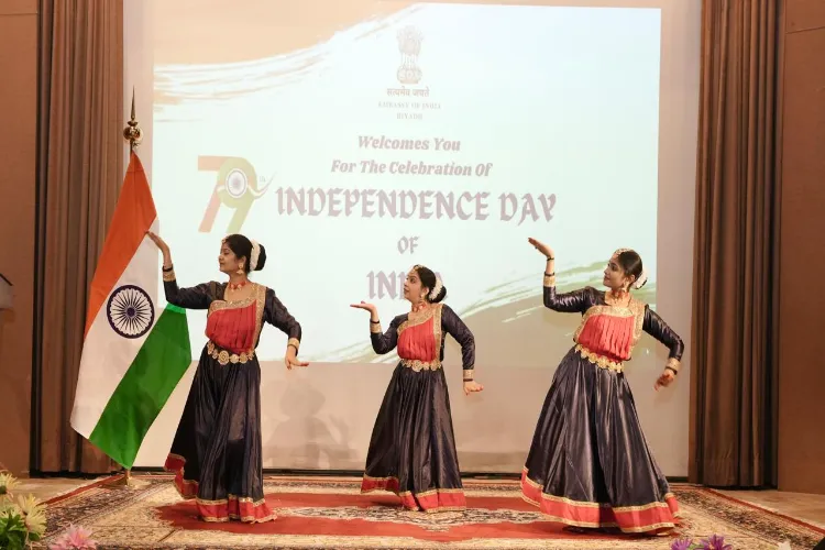 Indian Embassy in Riyadh celebrates 79th Indian Independence Day (file)