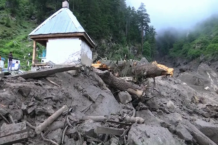 Aftermath of the flash flood that occurred at the Chashoti area following a cloudburst, in Kishtwar (file)