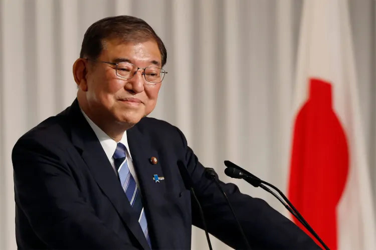 Japan PM Shigeru Ishiba (file)