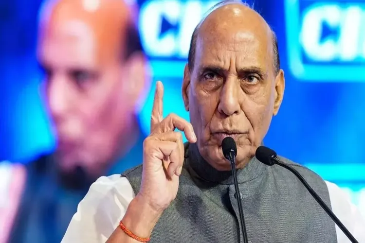 Defense Minister Rajnath Singh (file)