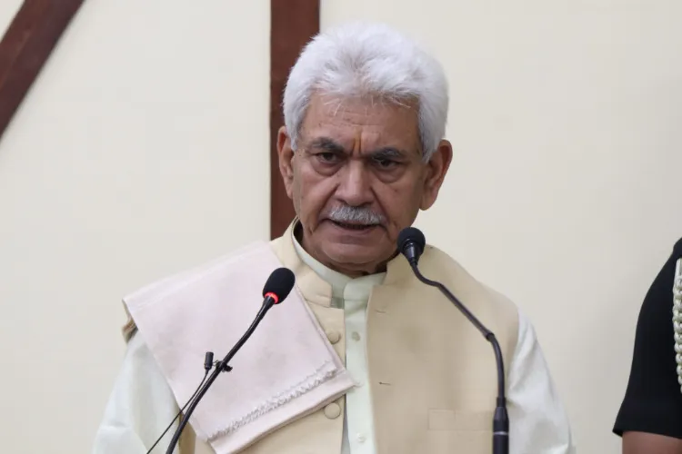 J&K LG Manoj Sinha (file)