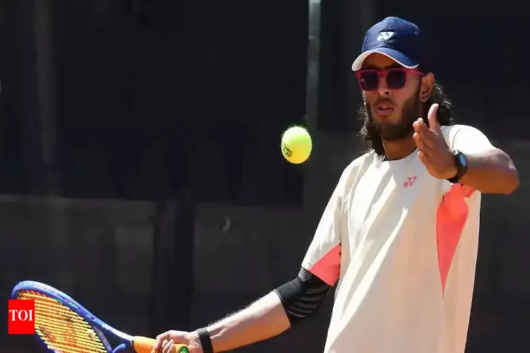 Indian Tennis player Kriish Tyagi (file)