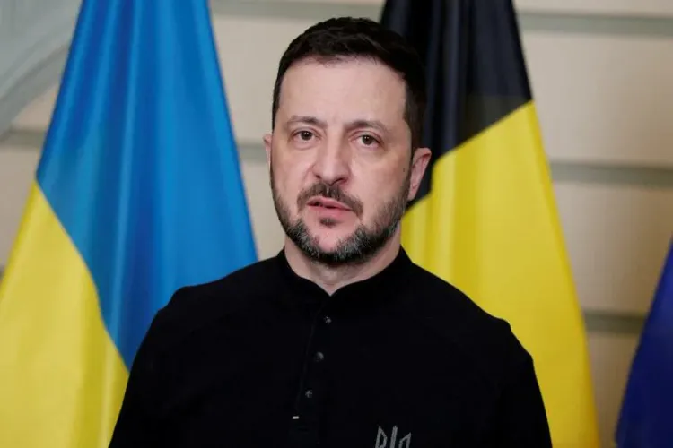 Ukranian President Volodymyr Zelenskyy 