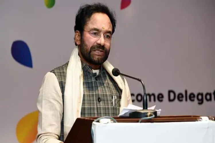 Union Minister of Mines G Kishan Reddy (file)