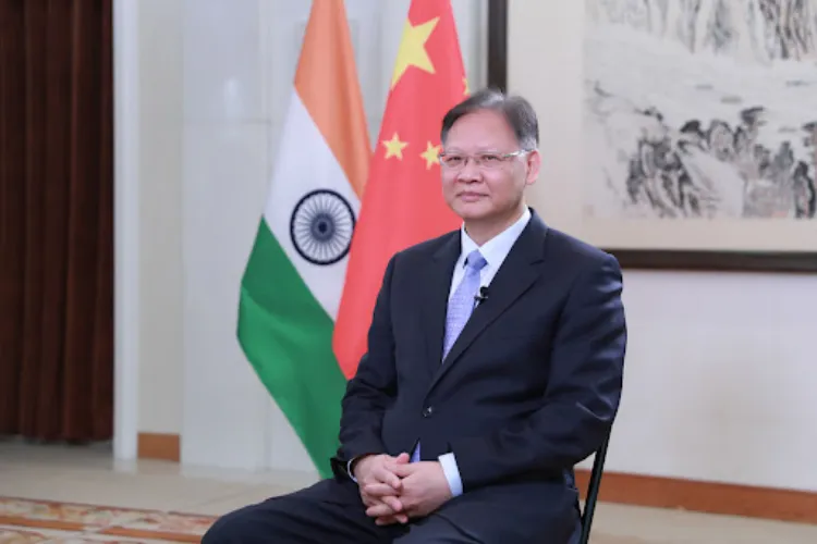 China's Ambassador to India Xu Feihong (file)