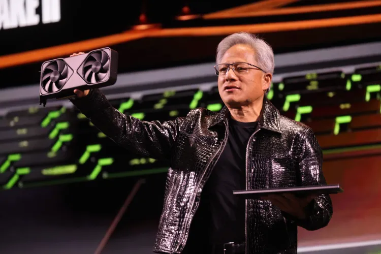 Nvidia founder and CEO Jensen Huang (file)