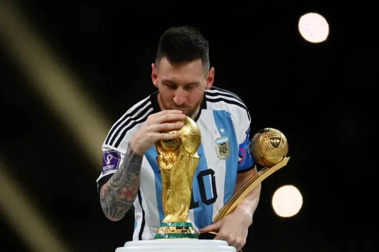 Argentinian Footballer Lionel Messi (file)
