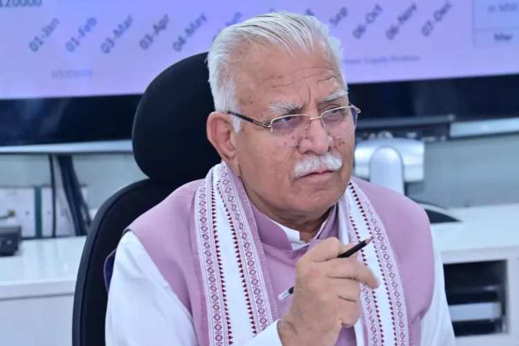 Union Minister Manohar Lal Khattar