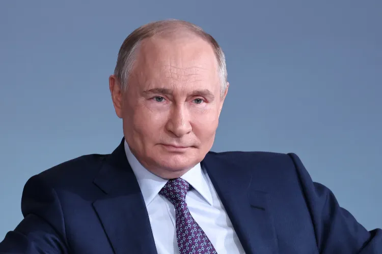 Russian president Vladimir Putin