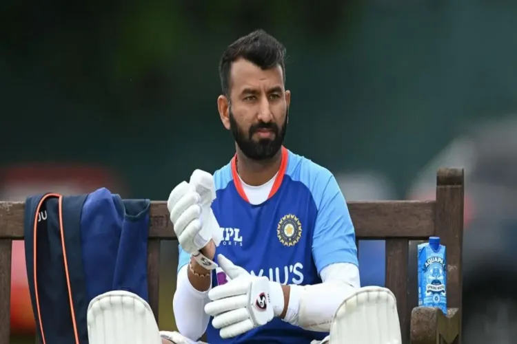 Cricketer Cheteshwar Pujara 