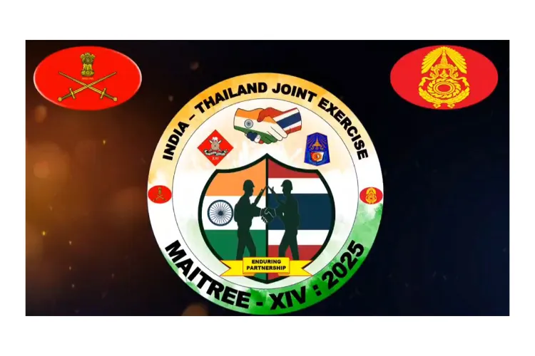 India, Thailand 14th joint military drill 