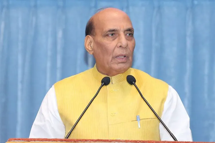 Defense Minister Rajnath Singh (file)