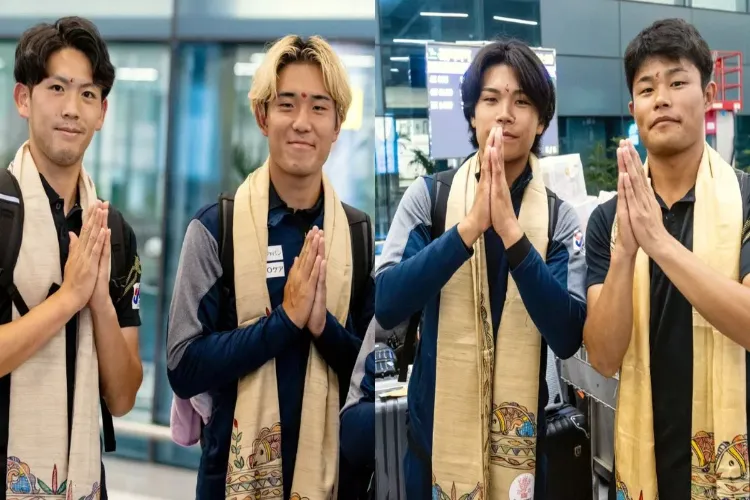 Japan Hockey team touchdown in Bihar for Men's Asia Cup