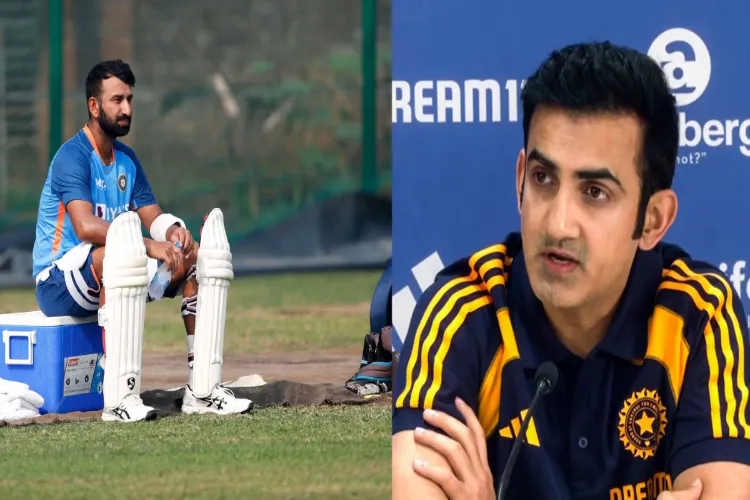 Gautam Gambhir congratulates Cheteshwar Pujara on retirement 