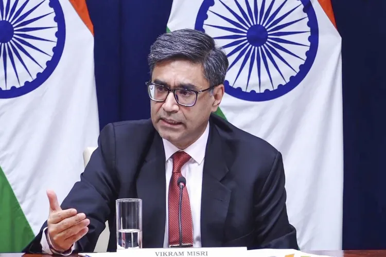 Foreign Secretary Vikram Misri (file)