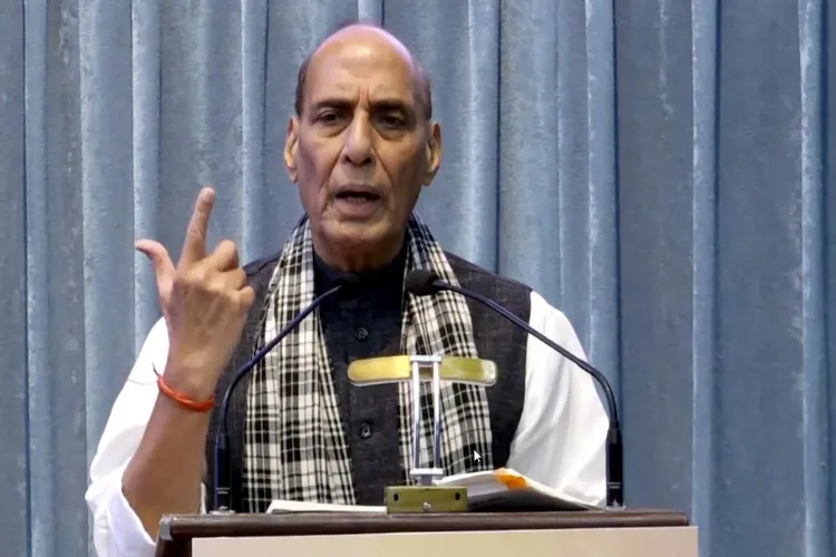 Defense Minister Rajnath Singh (file)