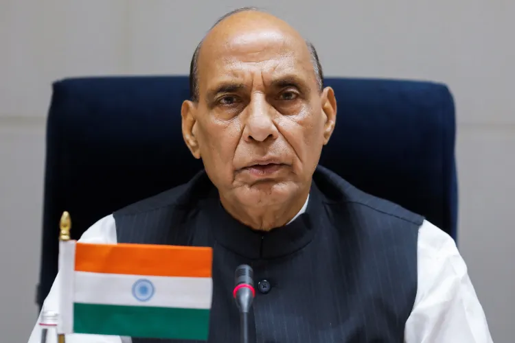 Defense Minister Rajnath Singh (file)