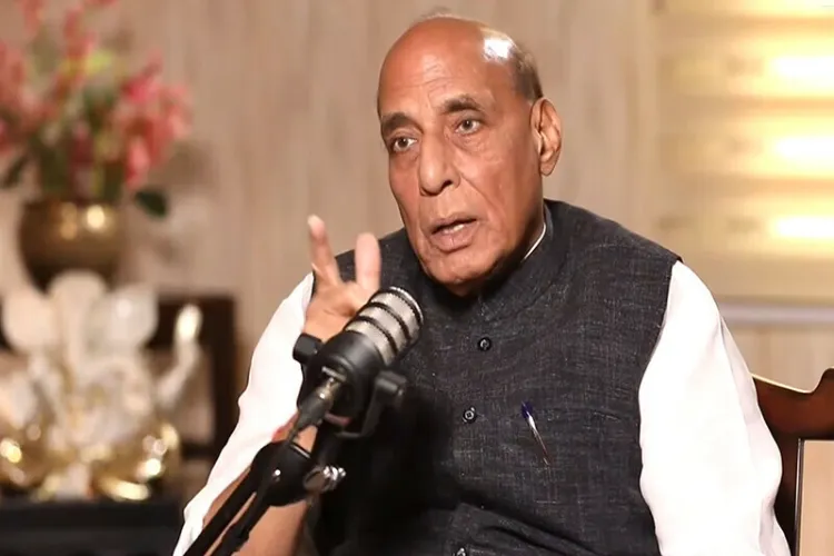 Defense Minister Rajnath Singh (file)