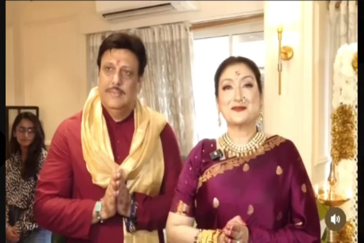 Actor Govinda and wife Sunita Ahuja
