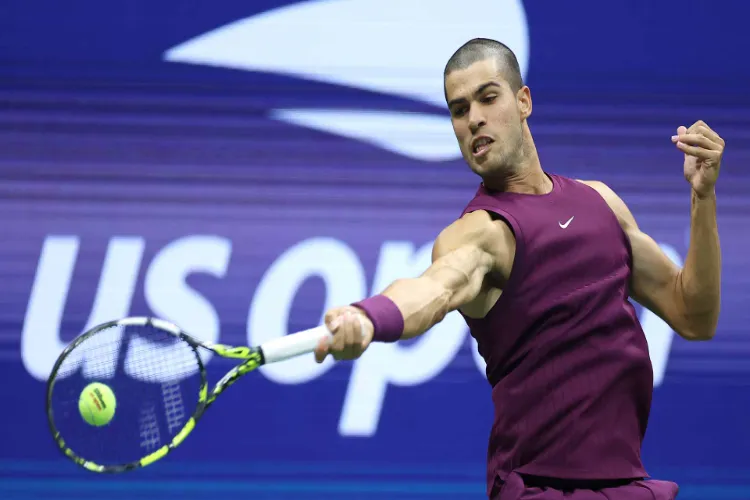 Spanish Tennis player Carlos Alcaraz (file)