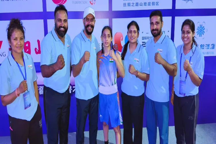 Some of the Indian boxers who secured medals 