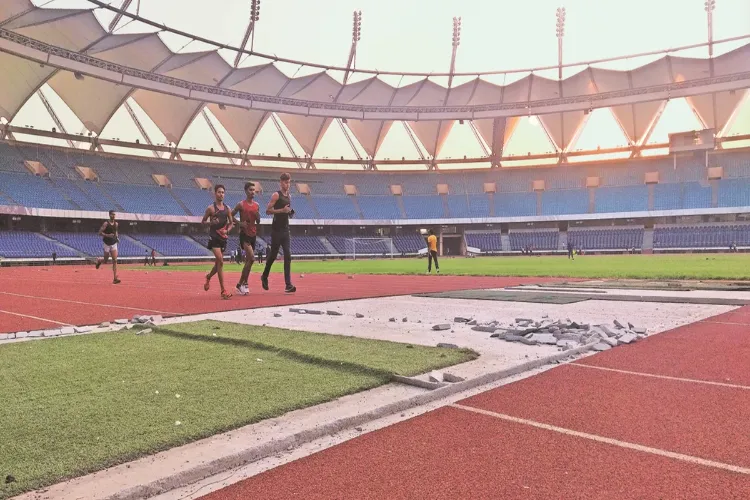 Jawaharlal Nehru Stadium, New Delhi (file)
