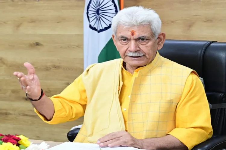 Jammu and Kashmir Lieutenant Governor Manoj Sinha