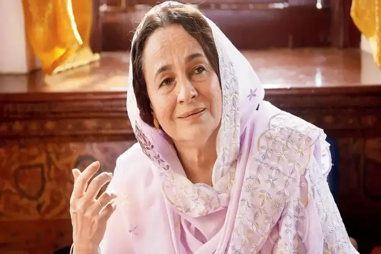 Actor Soni Razdan playing Raj Begum