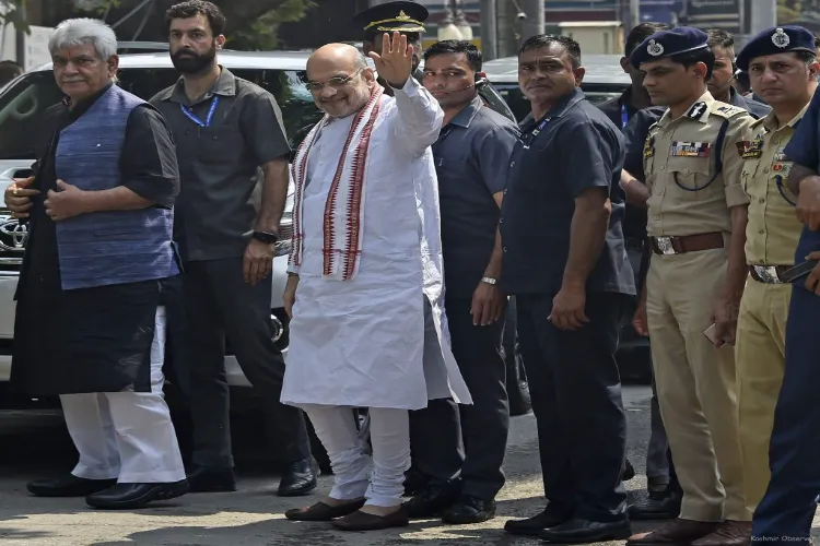 Home Minister Amit Shah arrives in Jammu to assess flood situation